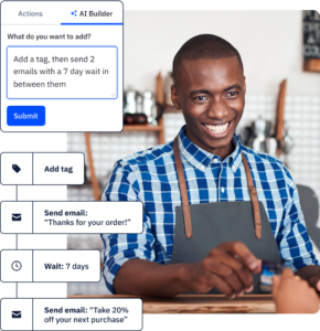 Mailchimp vs ActiveCampaign: ActiveCampaign AI features